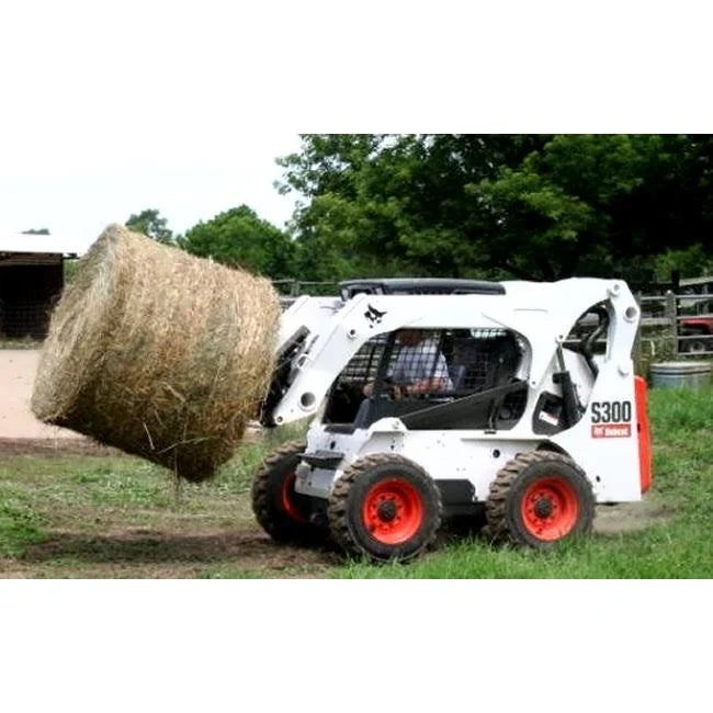 49x22 Tractor Hay Spear Attachment 3,000 lb Spike Skid Steer Quick Tach L58851