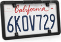 Ultra Slim Full-Frame License Plate Backup Camera with Active Parking Lines (Black) T776591