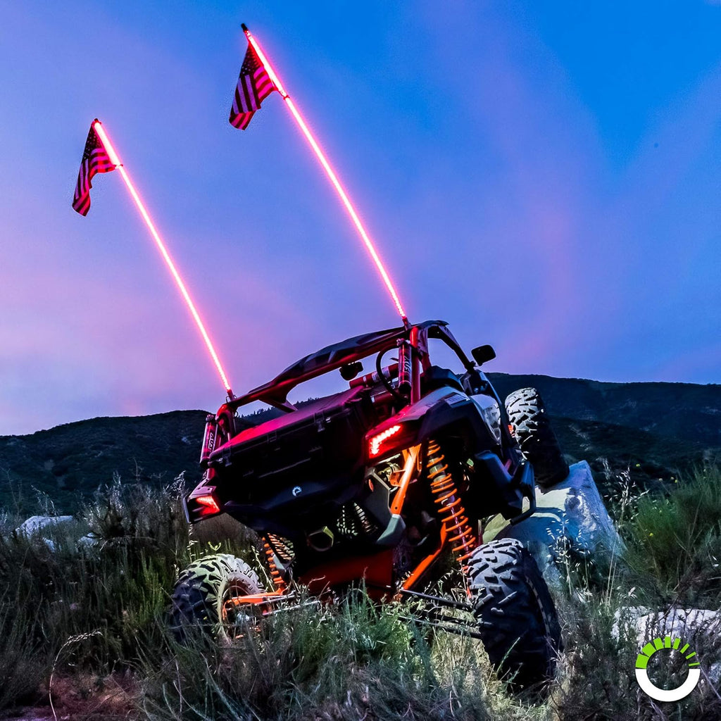 5ft LED Whip Light with RF Wireless Remote S982