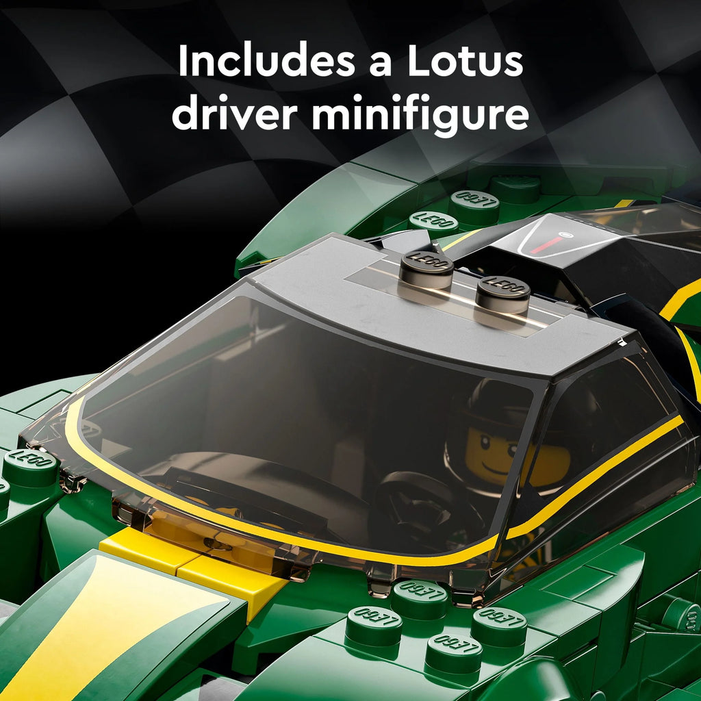 Race Car Toy Model Building Set with Driver Minifigure R318095