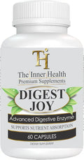 Advanced Enzyme Blend with Amylase, Lipase, Bromelain, Protease, Lactase, 60 Vegetable Caps O7603