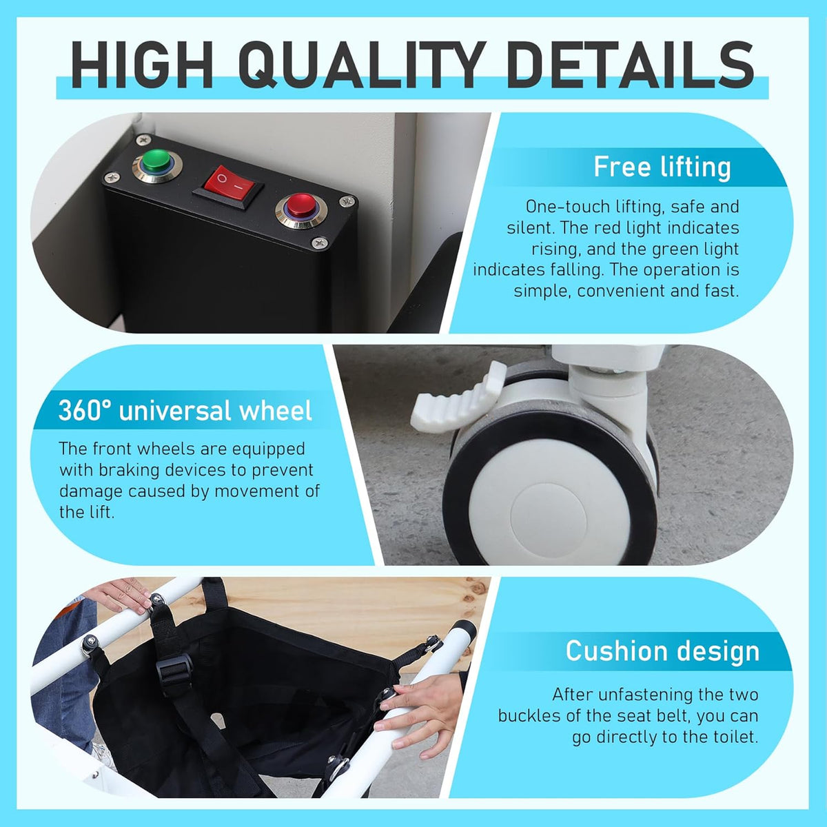 Electric Patient Transfer Lift Chair I188