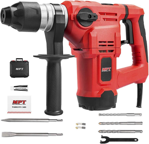 1 Inch SDS-plus 8.5 Amp Heavy Duty Rotary Hammer Drill with Case I568010
