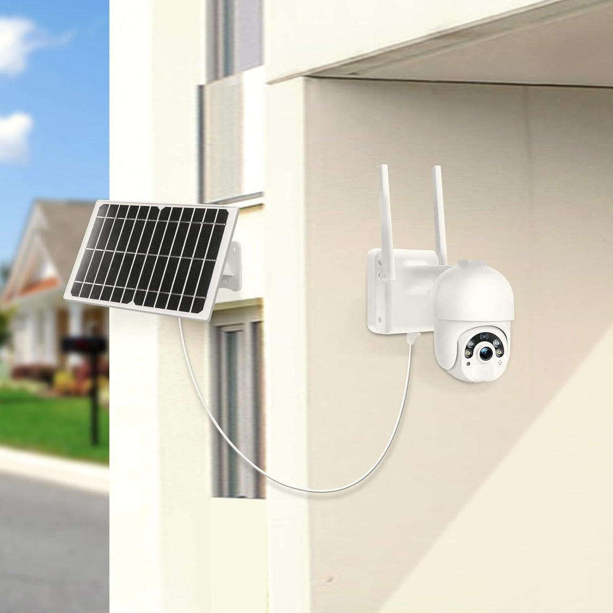 1080P PTZ Security Camera with 14400mAh Battery V5238