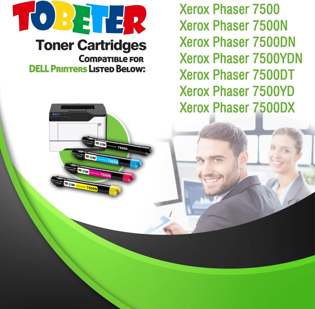 Remanufactured Toner Cartridge Replacement 4 Pack S5487