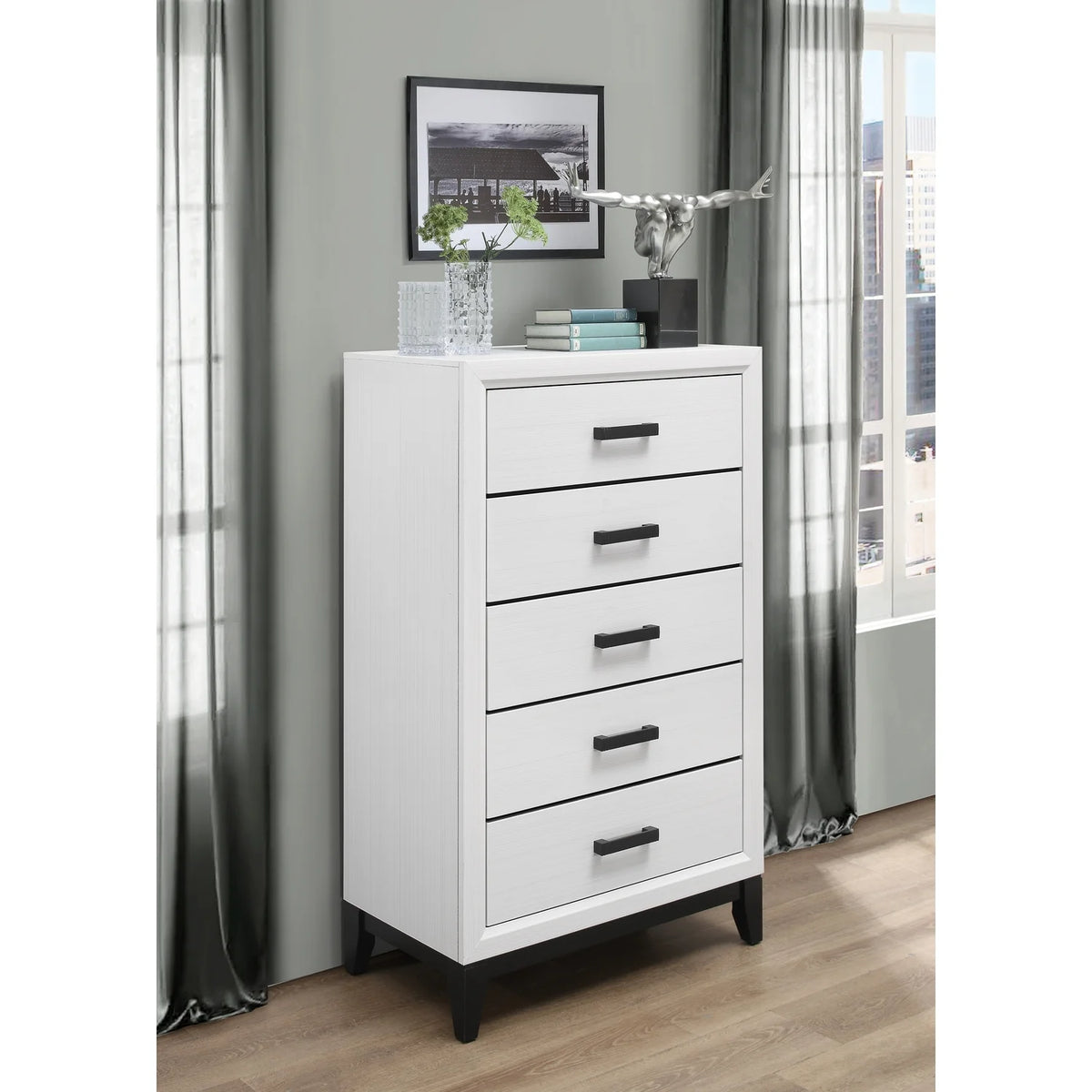 White Bedroom Chest M447538