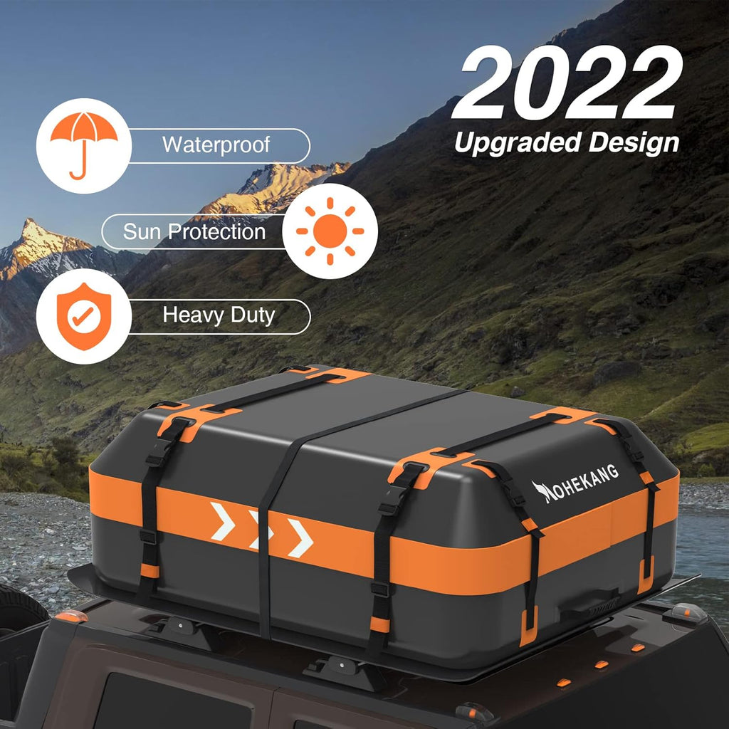 15 Cubic Feet Waterproof Reflective Car Roof Bag W622582