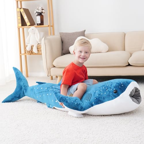 39 Inch Whale Shark Stuffed Animal Plush Toy K652