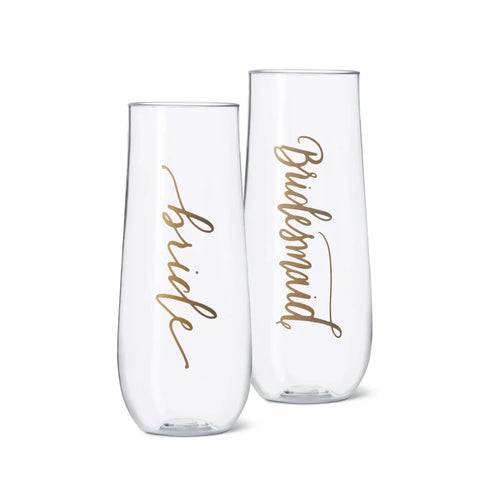 11 Piece Set of Plastic 10 oz. Champagne Cups R248537
