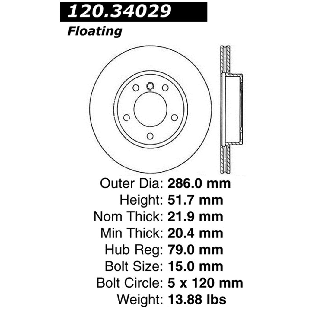 Slotted & Drilled Sport Brake Rotor R7305
