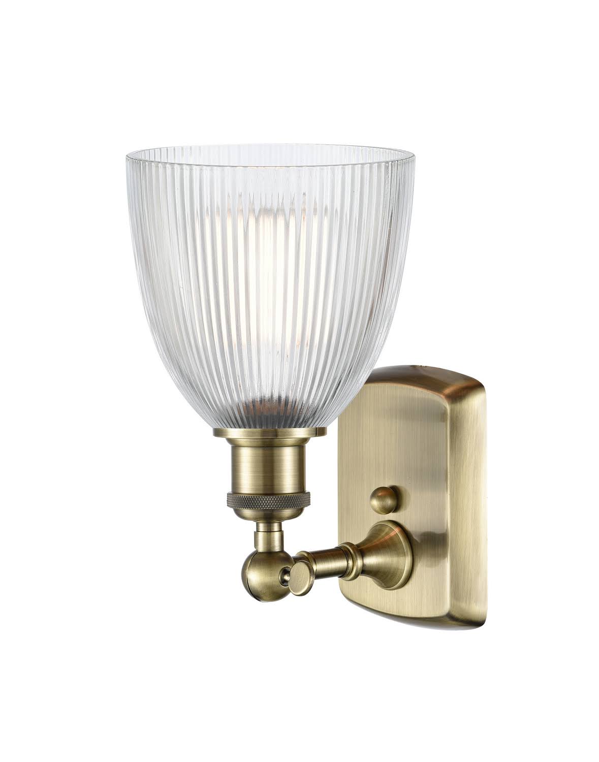 Antique Brass 1 Light Sconce R8168