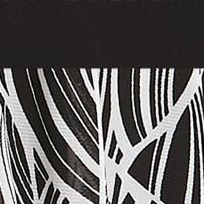 Black Printed Sleeveless Keyhole Maxi Dress Plus 16W X174849