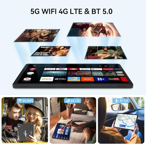 11 inch Android 14 Tablet 128GB ROM 16GB RAM Octa-Core R956