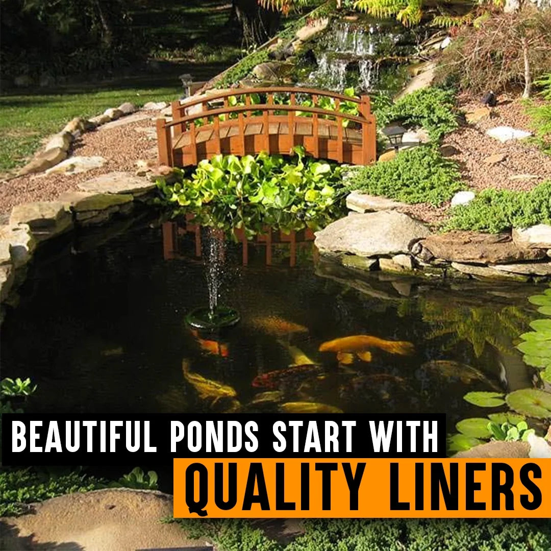 45 Mil EPDM Rubber Pond Liner Combo Z15360