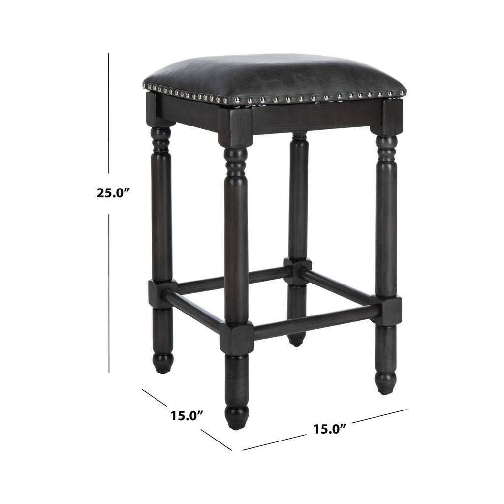 Grey Counter Stool Set of 2 Y4387