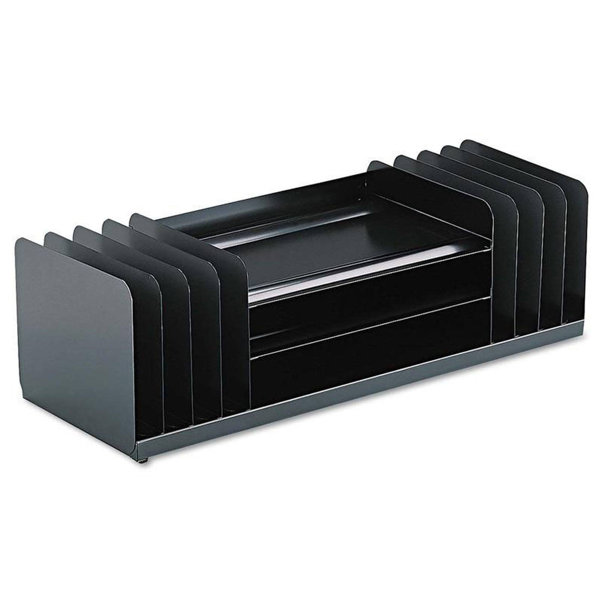 Black Steel Letter Sorter, 11 Compartments E1607
