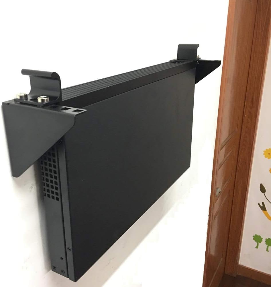 2U Light-Loading Foldable 19 Inches Cold Rolled Steel Vertical Wall Mount Rack L914
