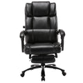 Black Bonded Leather Executive Chair W513345