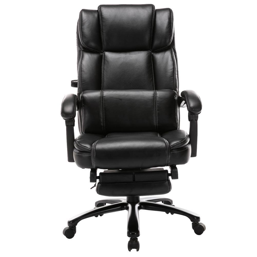 Black Bonded Leather Executive Chair W513345