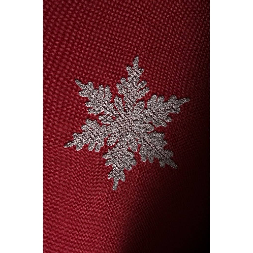 Red Square Christmas Tablecloth 60 by 60-Inch V246
