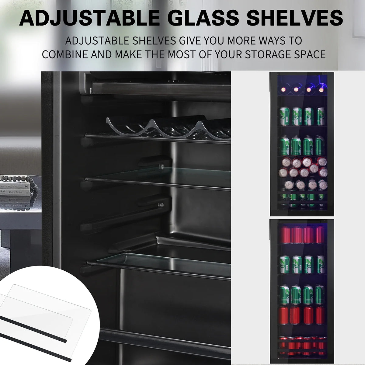 4.5cu.Ft Mini Fridge Black U23829