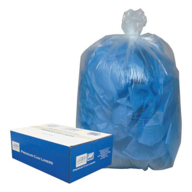16gal .6mil 24 x 33 Clear Can Liners H22756