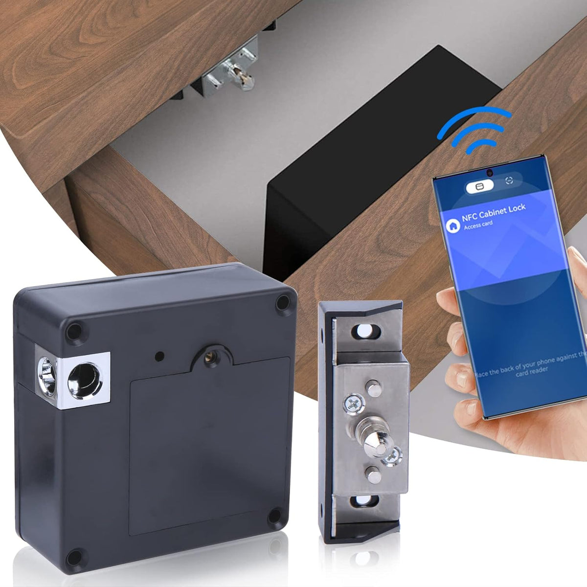 Bluetooth RFID Cabinet Lock, Pack of 2 R79108