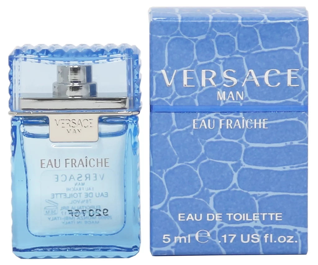 Crystal Noir EDT, Dylan Blue Femme EDP, Man Eau Fraiche EDT 5ml 3PK Kit U9062