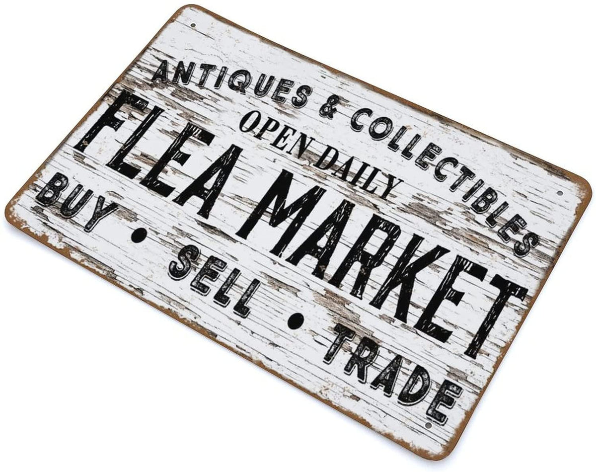 Retro Metal Tin Sign 8"x12" E907
