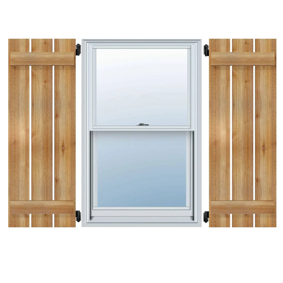 Rough Sawn Board-n-Batten Shutters N80249