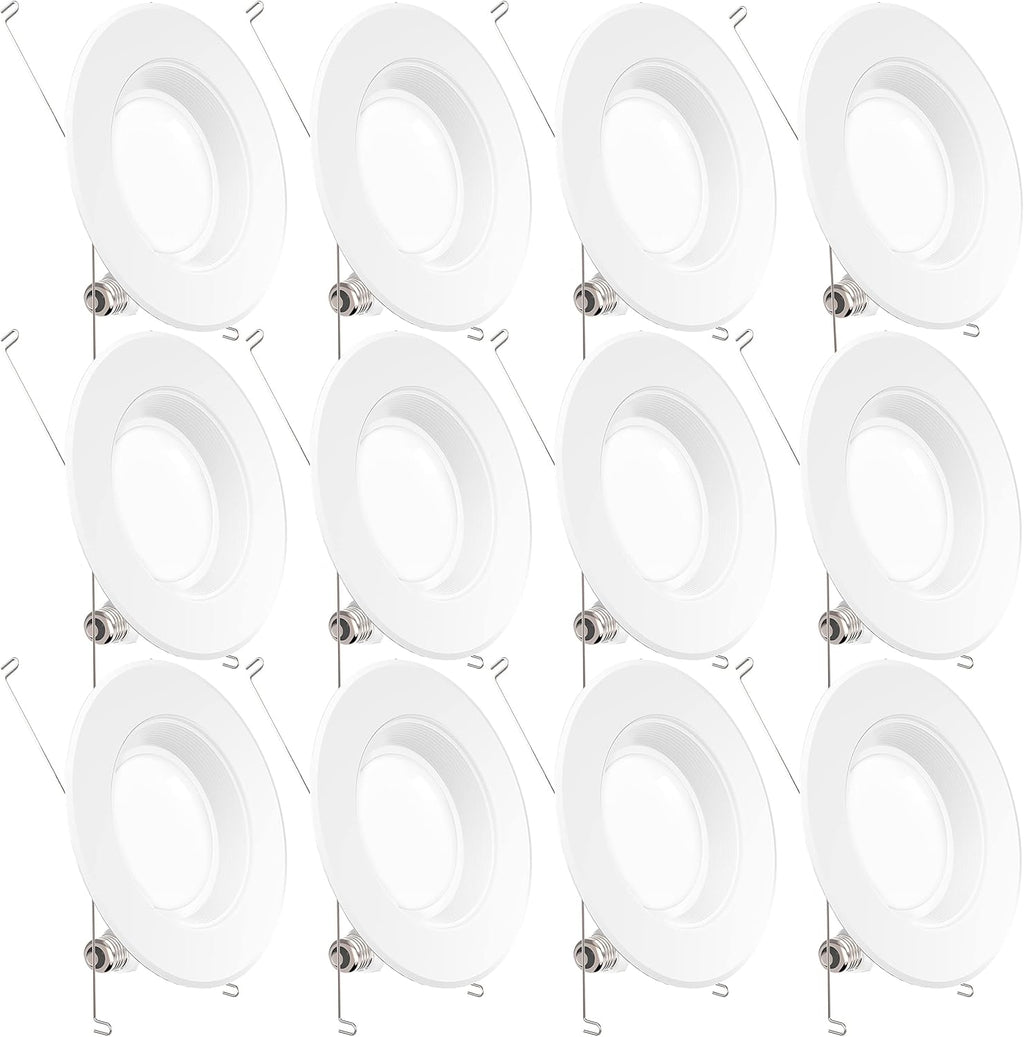 12 Pack 5/6 Inch LED Recessed Lighting Retrofit Conversion Kit S9874