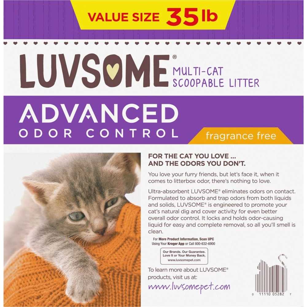 Multi-Cat Scoopable Litter Q602