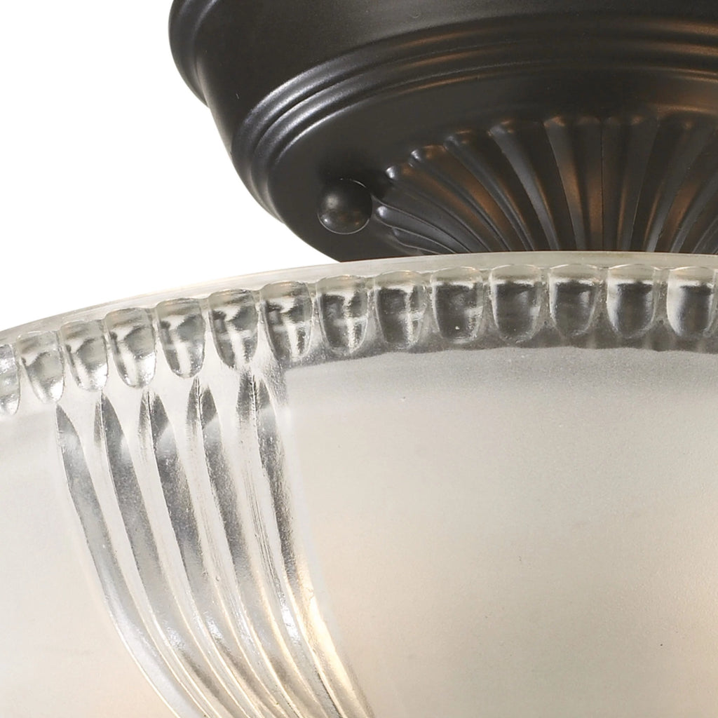 3 Light Semi Flush Mount D8519
