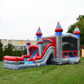 Commercial Grade Bounce House Water Slide with Pool S9370