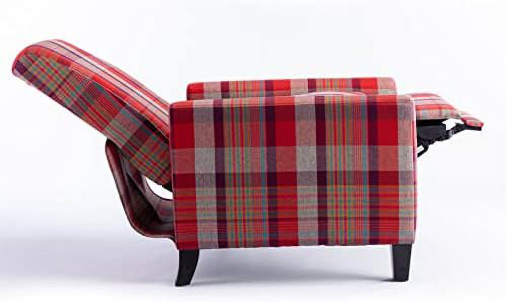 Button Tufted Club Chair with 4 Angle Adjustable Backrest T908