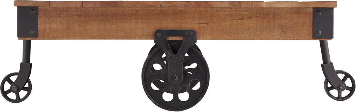 Rustic Brown End Table Z258448