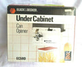 Black Under Cabinet Electric Can Opener A636