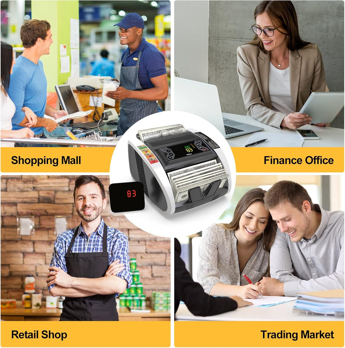 Money Counter Machine with Counterfeit Detection N4704