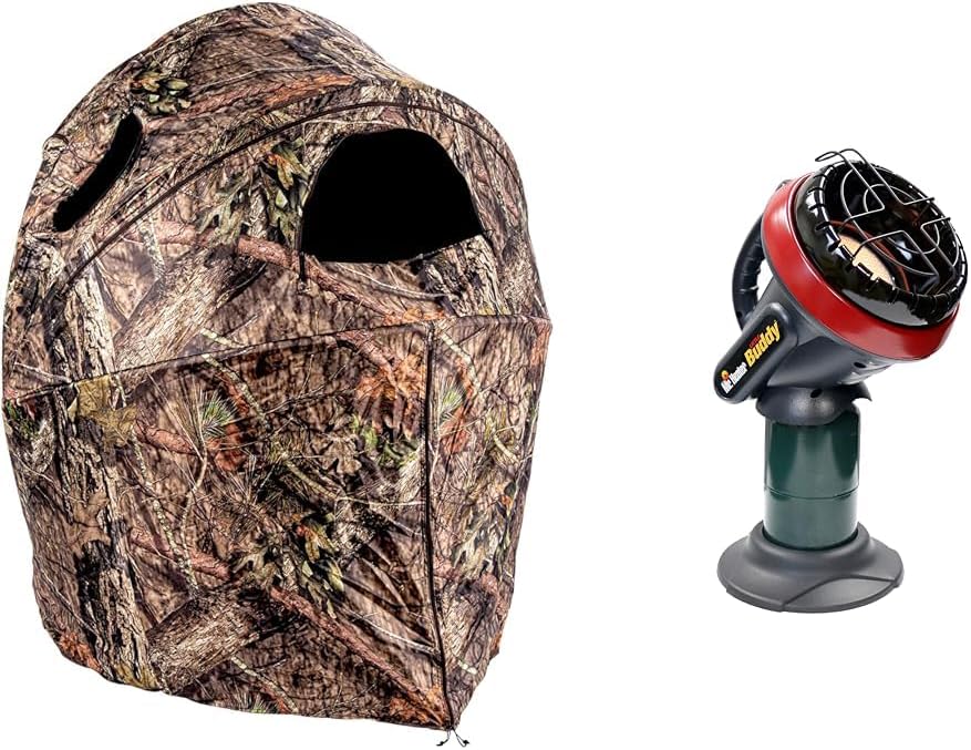 1-Person Hunting Blind with Propane Heater D166799