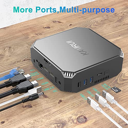 Mini PC Ryzen 7 5700U 16GB DDR4 RAM 512GB NVME SSD H773505