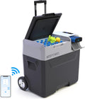 52 Quart Portable Refrigerator Freezer with Rechargeable Battery E25831