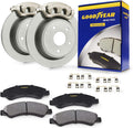 Front Brake Kit Calipers Rotors Ceramic Pads Z79815