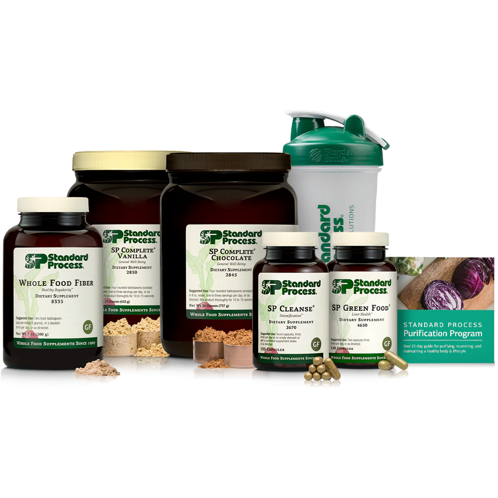 1 Kit Chocolate Vanilla Whole Food Fiber Purification Product Kit B453