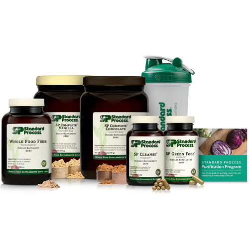 1 Kit Chocolate Vanilla Whole Food Fiber Purification Product Kit B453