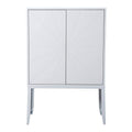 Double Door Storage Cabinet White C102327