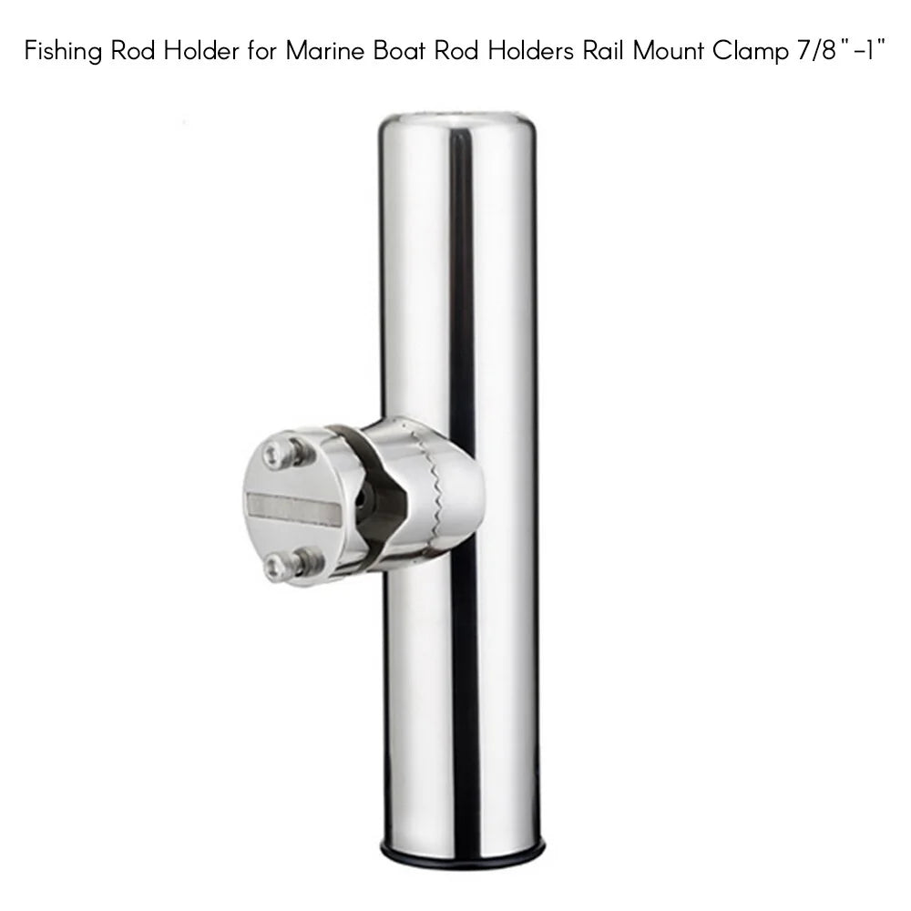 Stainless Steel Rail Mount Fishing Rod Holder N653354
