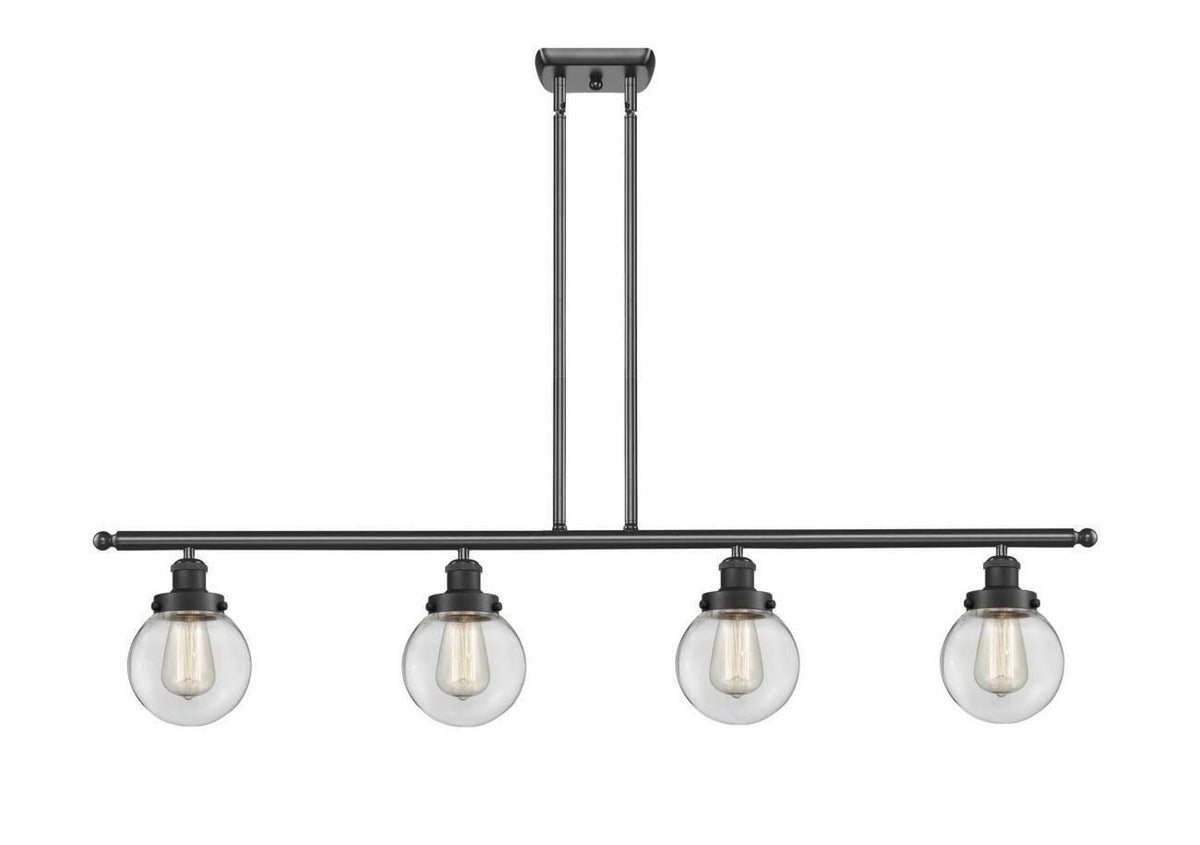 Matte Black 48 inch Island Light V370409