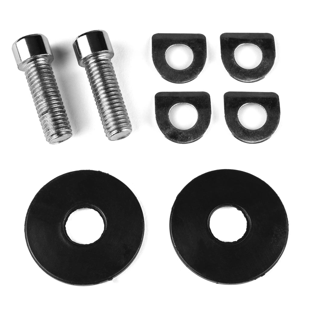Chrome Angled Adjustable Highway Foot Peg Mounting Kit, 1 Pair Q47882