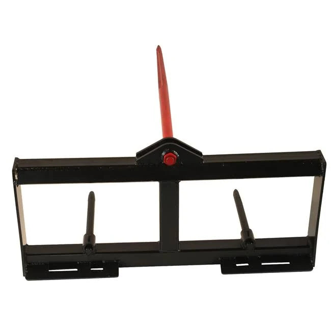 49x22 Tractor Hay Spear Attachment 3,000 lb Spike Skid Steer Quick Tach L58851