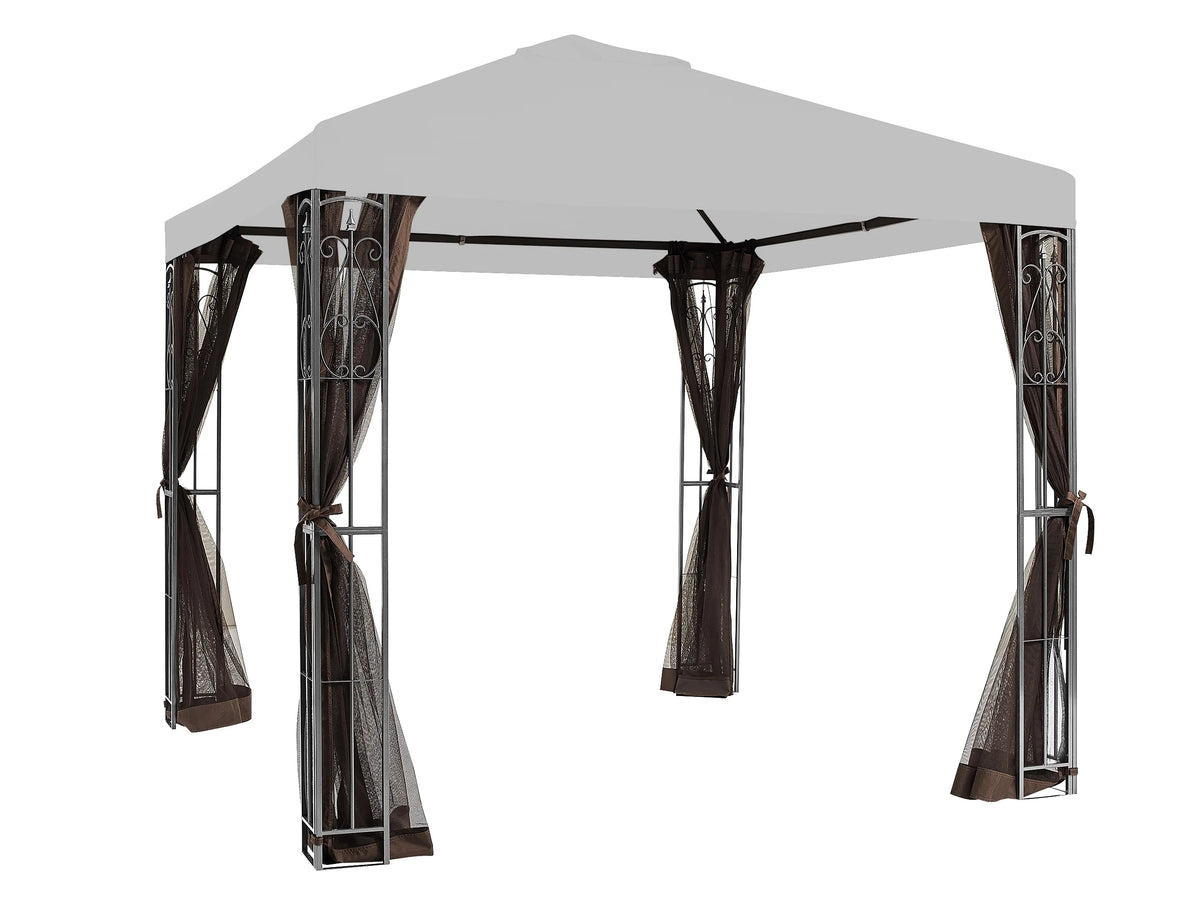 8' x 8' Gazebo Mosquito Netting N81244